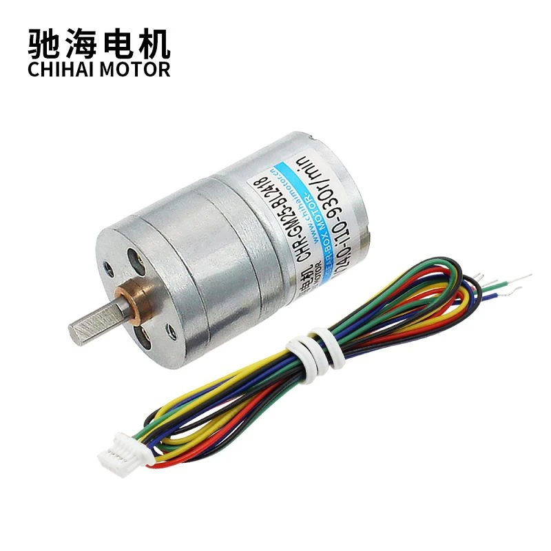 25mm 12v 24v PMW Speed Control Micro Brushless Gearmotor