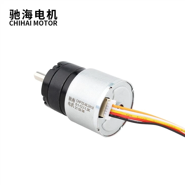 DC12V 2418 Brushless Gear Motor With 22mm Planetary Gear Motor