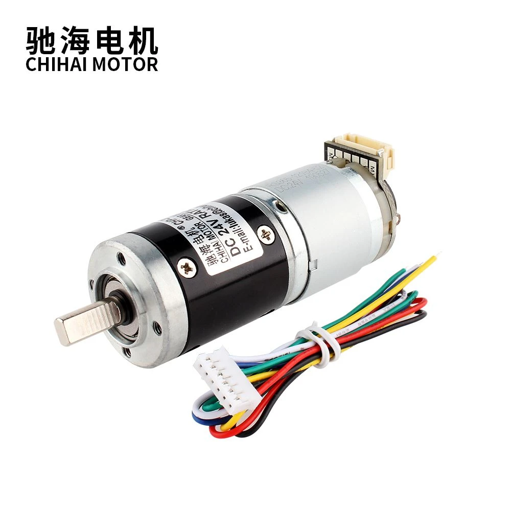 DC Planetary Gear Reduction Motor With Encoder